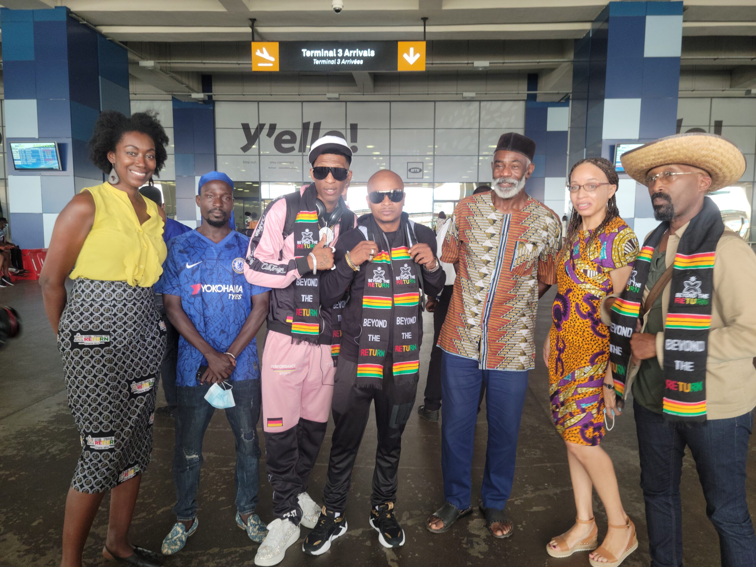 You are currently viewing American R&B Group Tony Toni Tone Arrive in Ghana