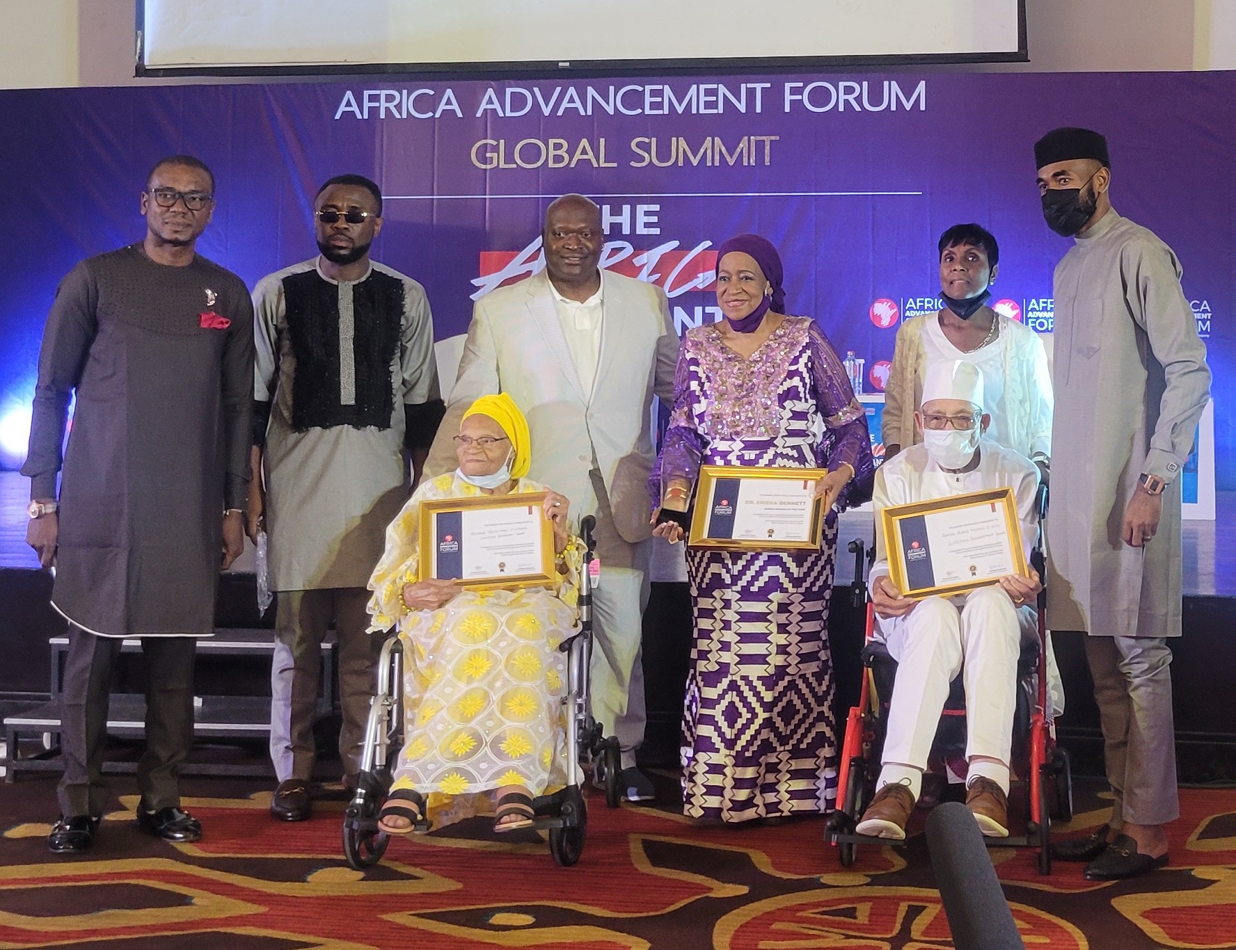 You are currently viewing Mother Viola Fletcher Honoured with Africa Advancement Forum Award