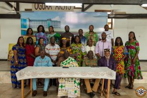 Read more about the article Ghana Tourism Authority (GTA) paid a courtesy call on the Omanhene of the Oguaa Traditional Area